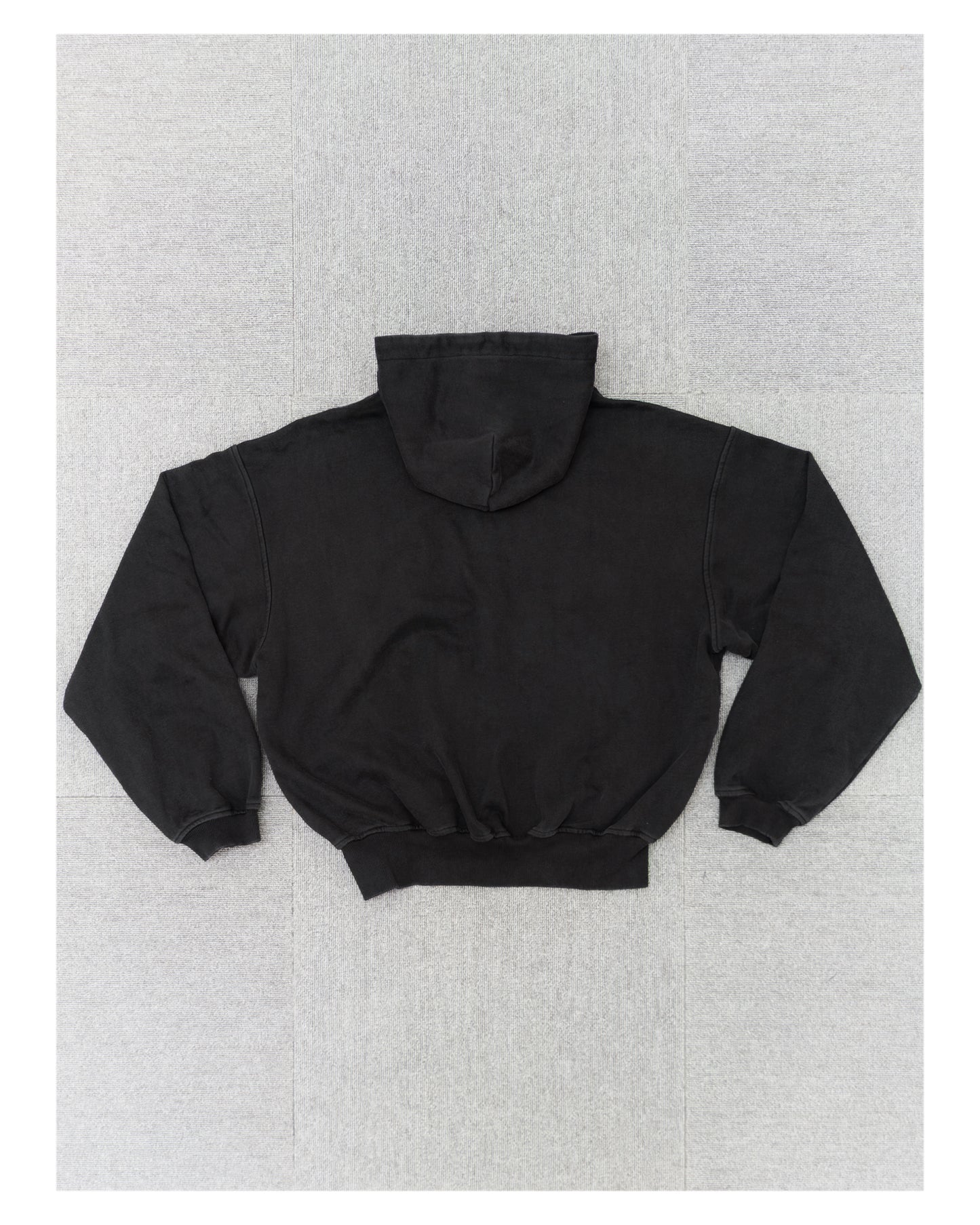 "1DS" Emblem Zip-up (Washed Black)