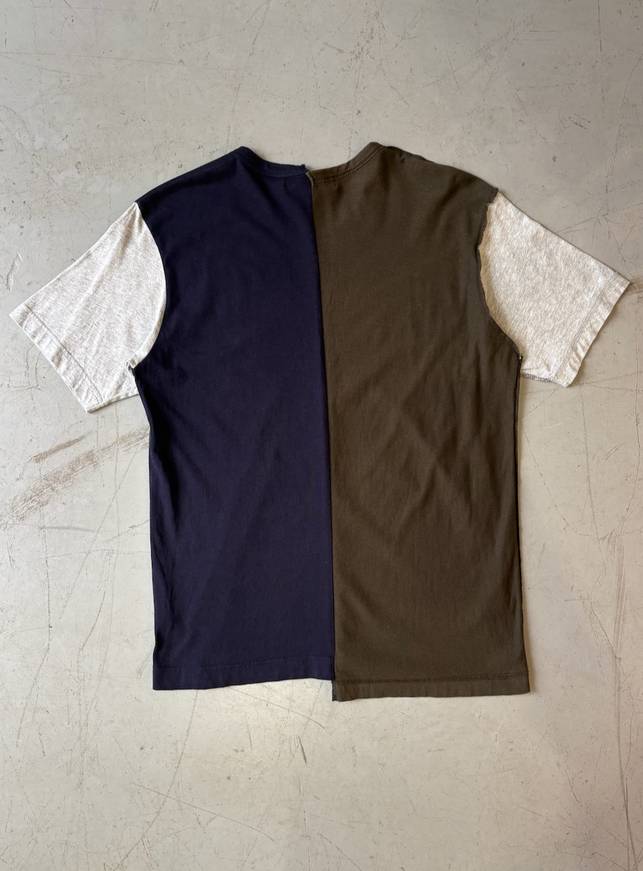 COMME des GARCONS inside out swich design Tee
