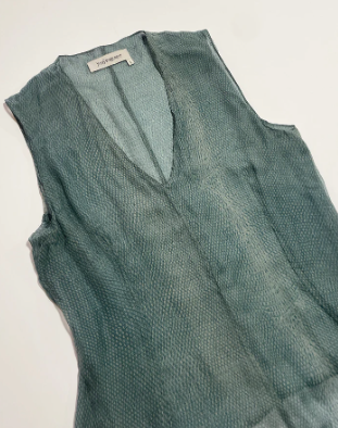 Yves Saint Laurent Tom Ford early 2000s Silk Top (velvet knife)