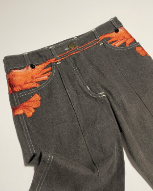 Chloé Spring 2001 Shrimp Jeans (velvetknife)