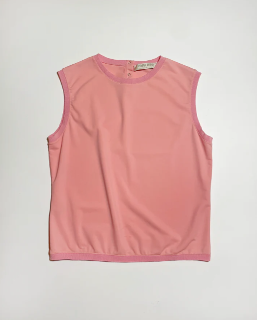 Miu Miu Spring 2000 Pink Top (velvetknife)