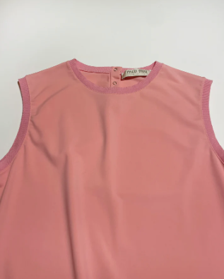 Miu Miu Spring 2000 Pink Top (velvetknife)