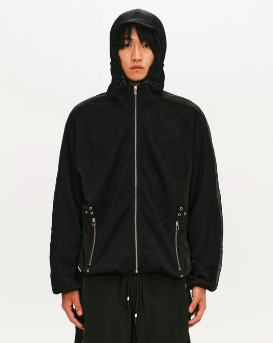 Waffle Runner Jacket Black