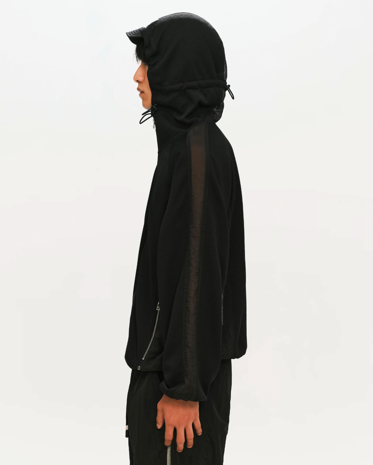 Waffle Runner Jacket Black