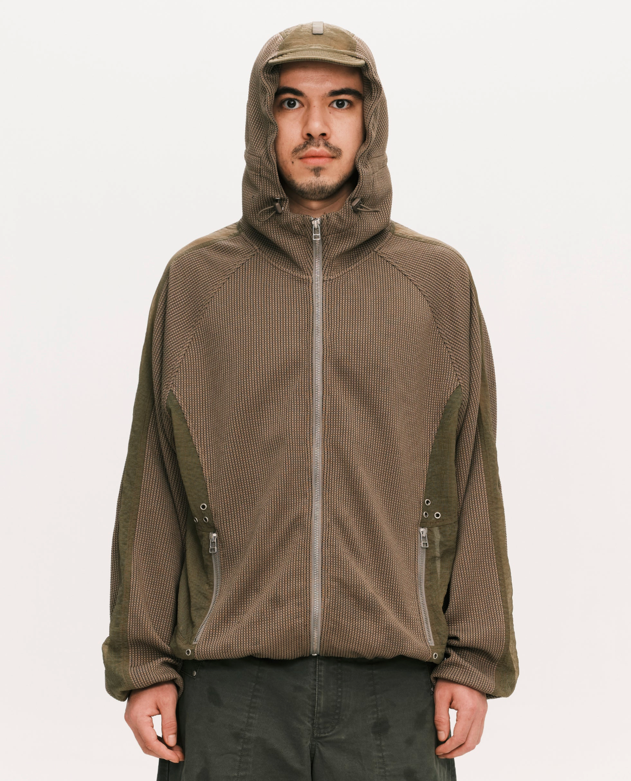 Waffle Runner Jacket Olive