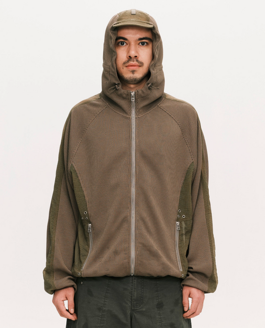 Waffle Runner Jacket Olive