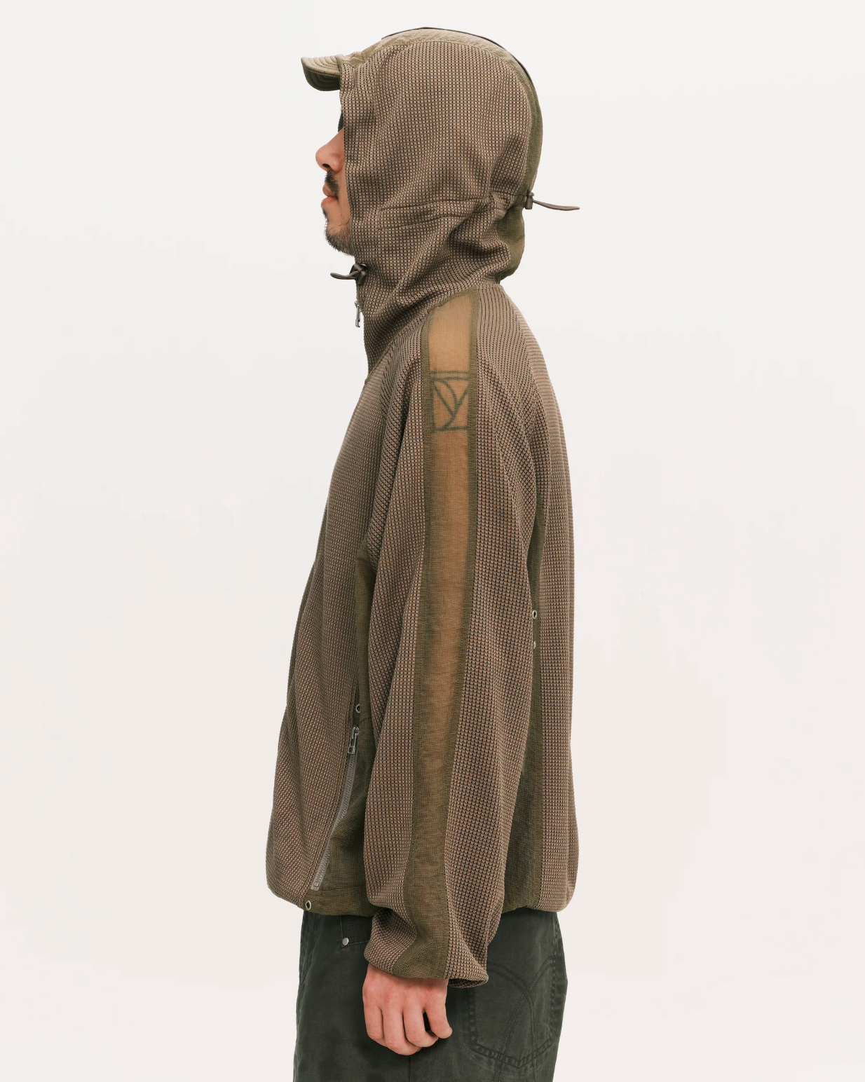 Waffle Runner Jacket Olive