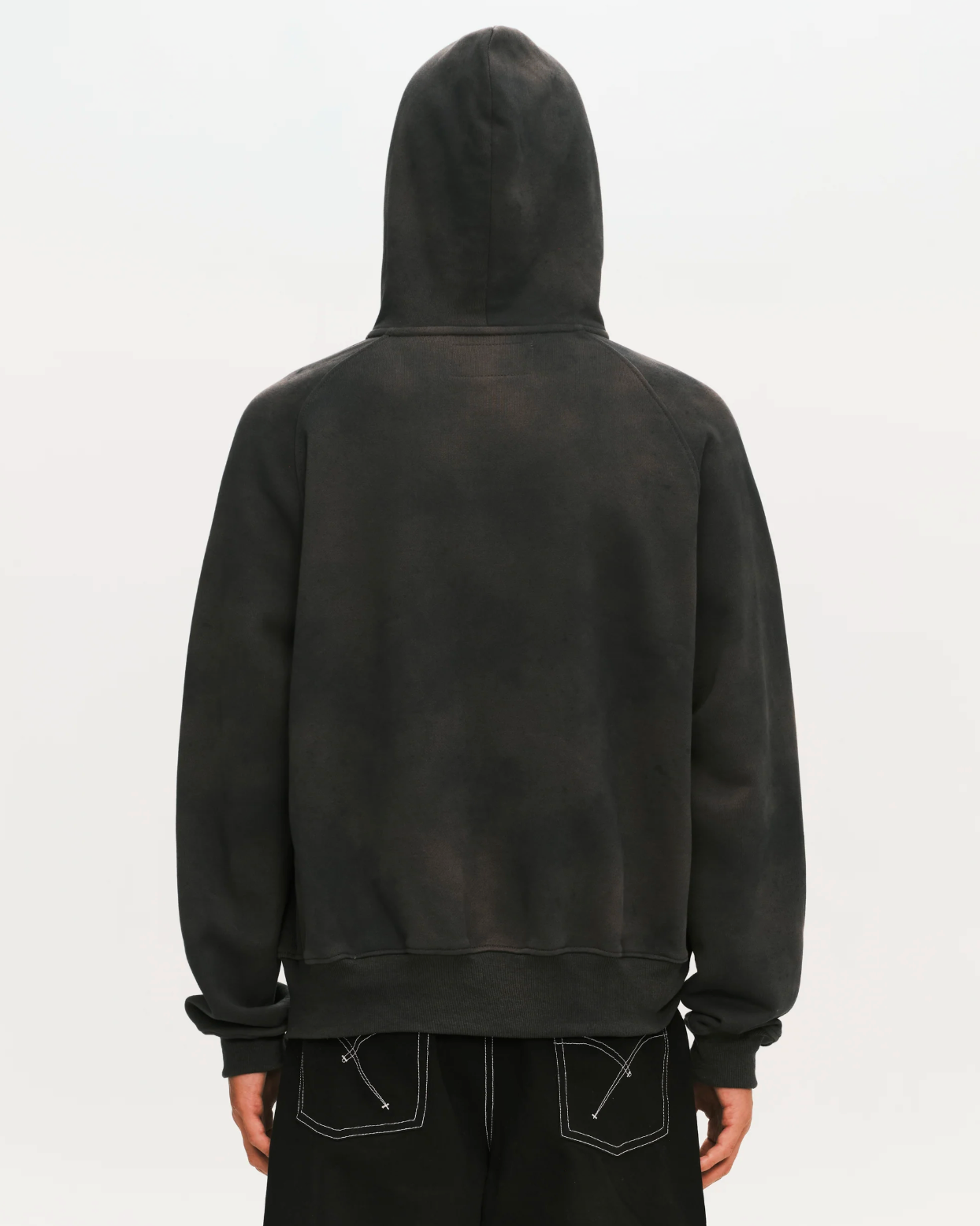 Star zip-up Black