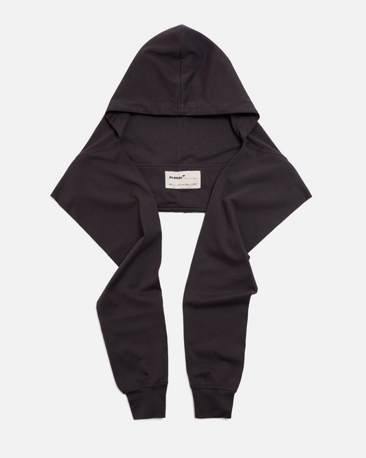 Hood Scarf Dark grey