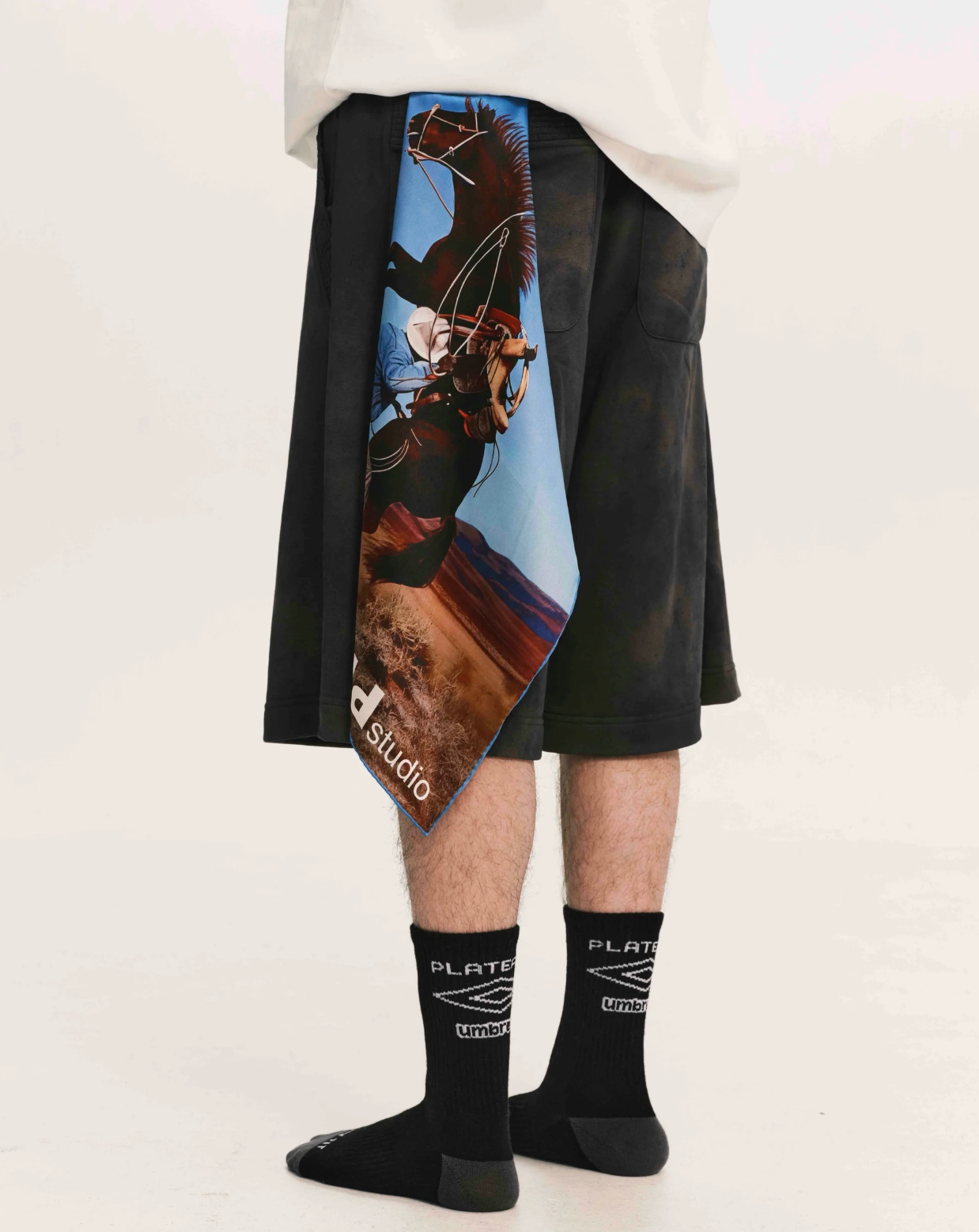 Silk Scarf  "Horse"