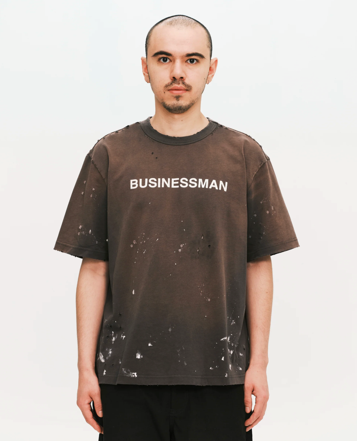 Vintage Tee "business" Black