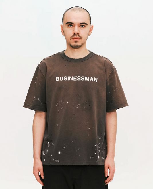 Vintage Tee "business" Black