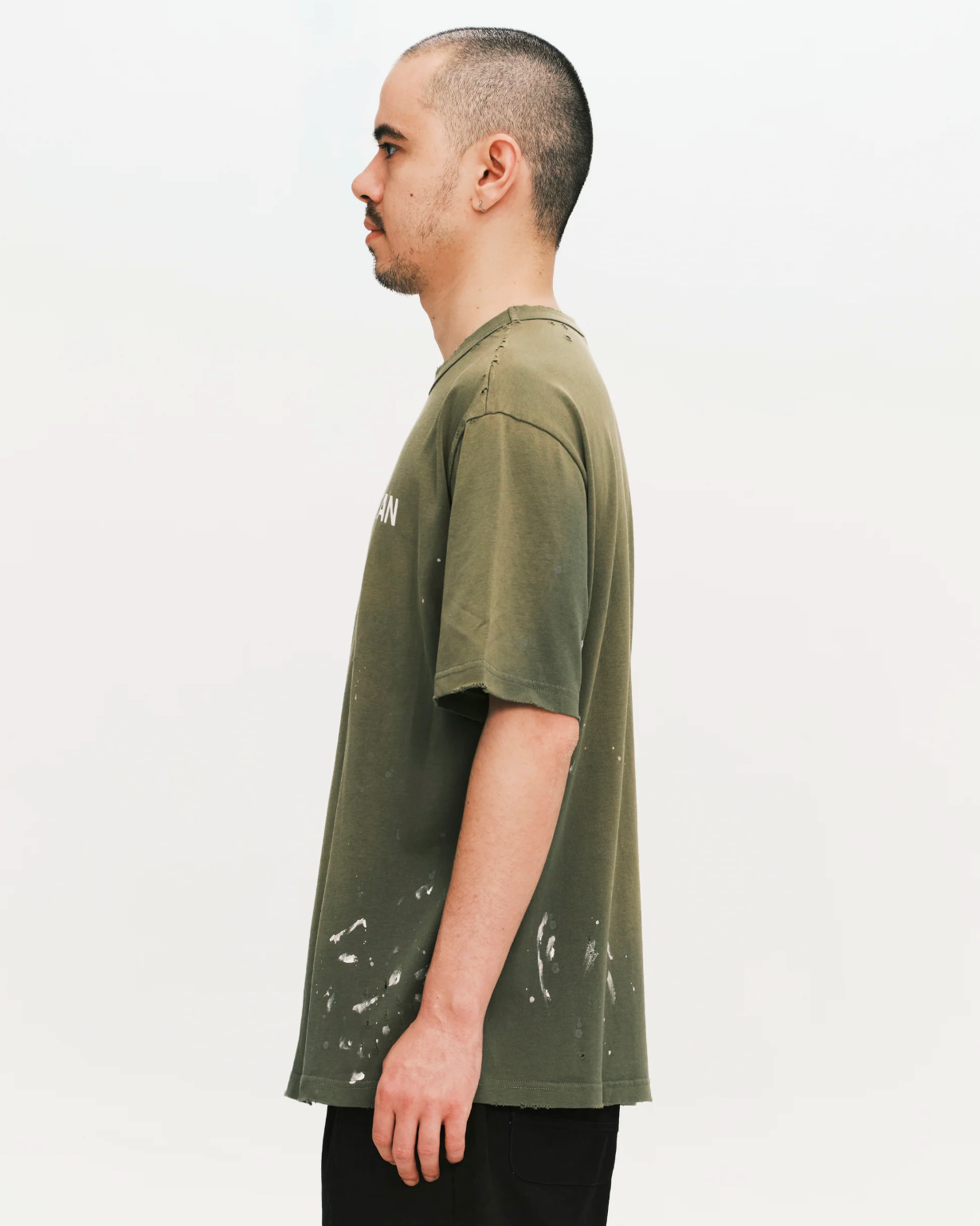 Vintage Tee "business" Green