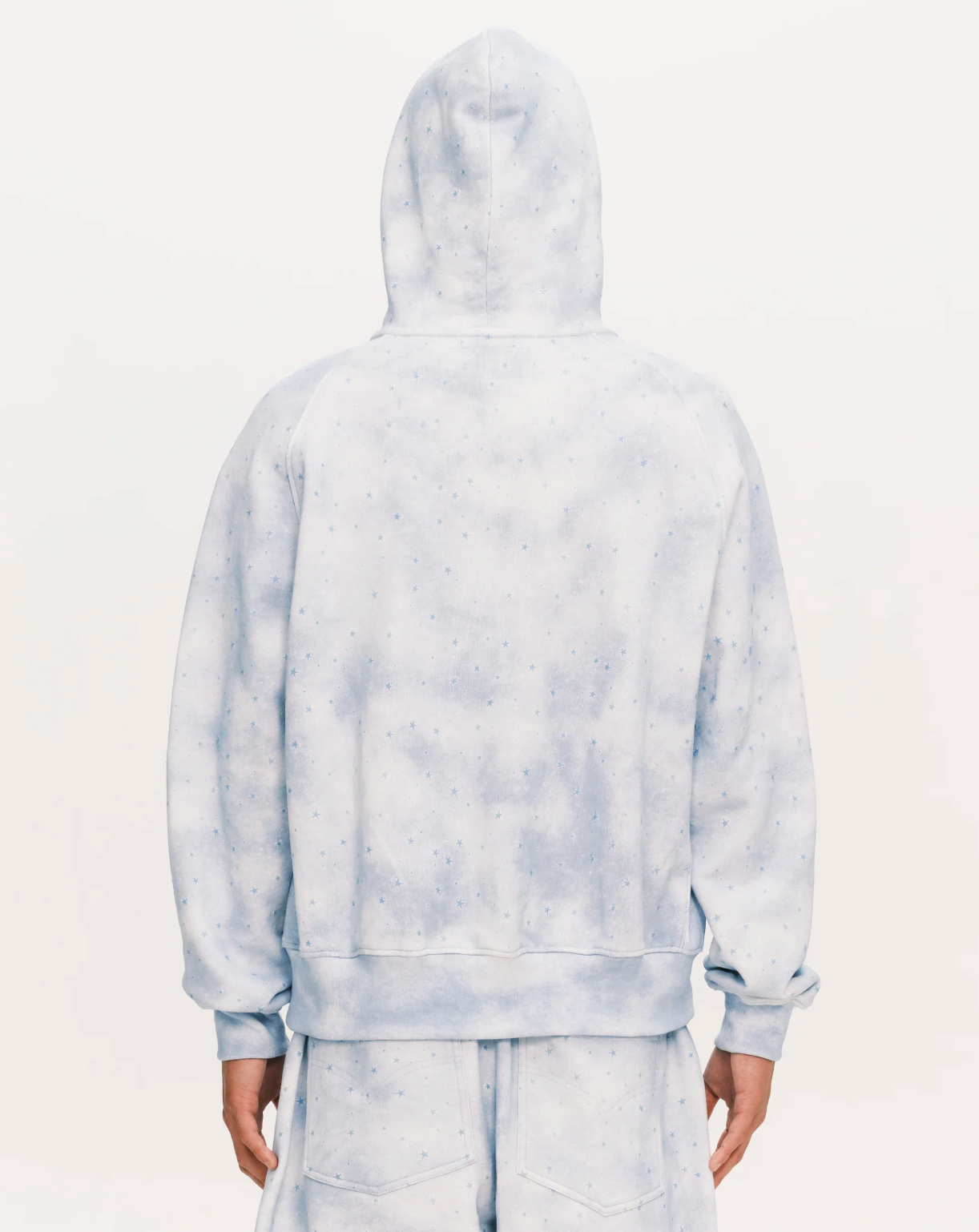 Star zip-up Sky blue