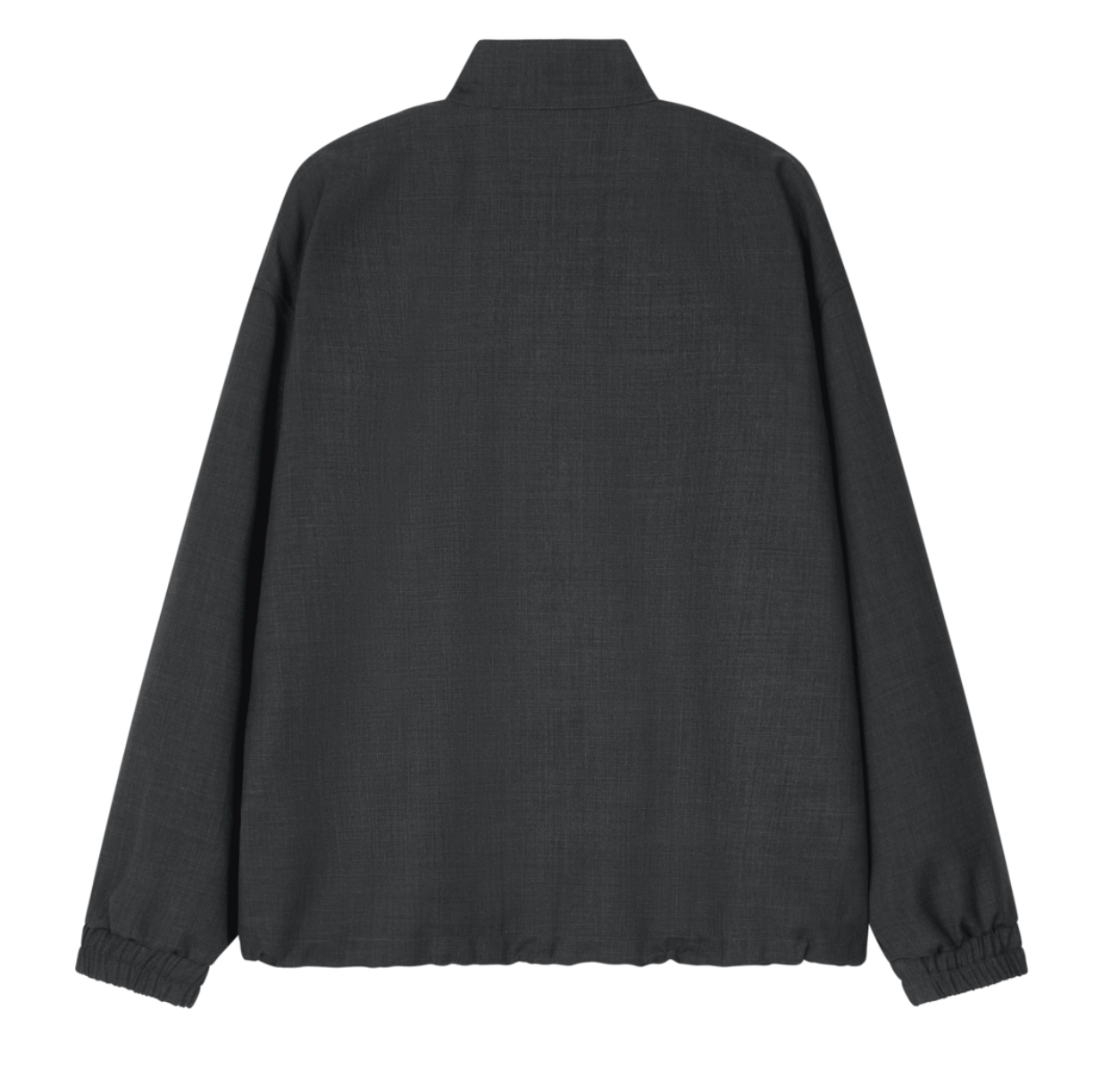 Super Fine Wool Blouson (Dark Grey)