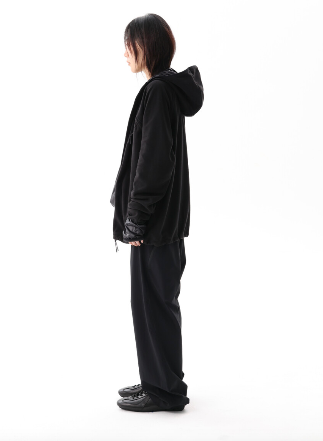 Softshell Sidezipper Trouser (Black)