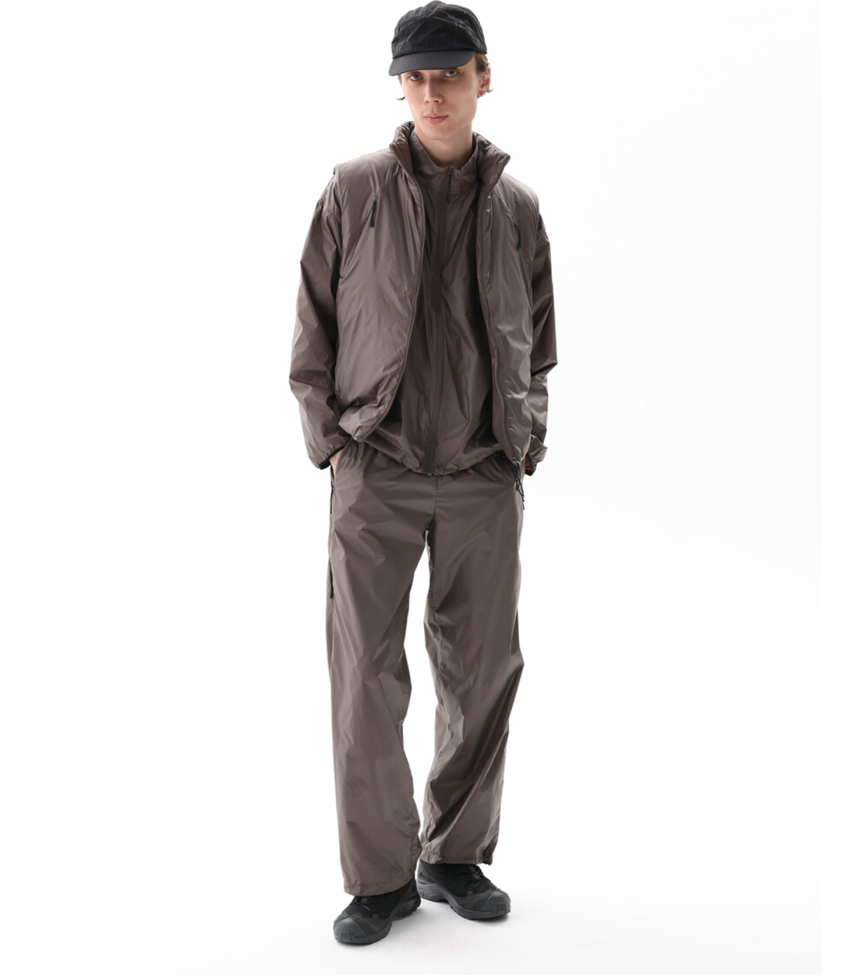 Parachute Pants (Dark Brown)
