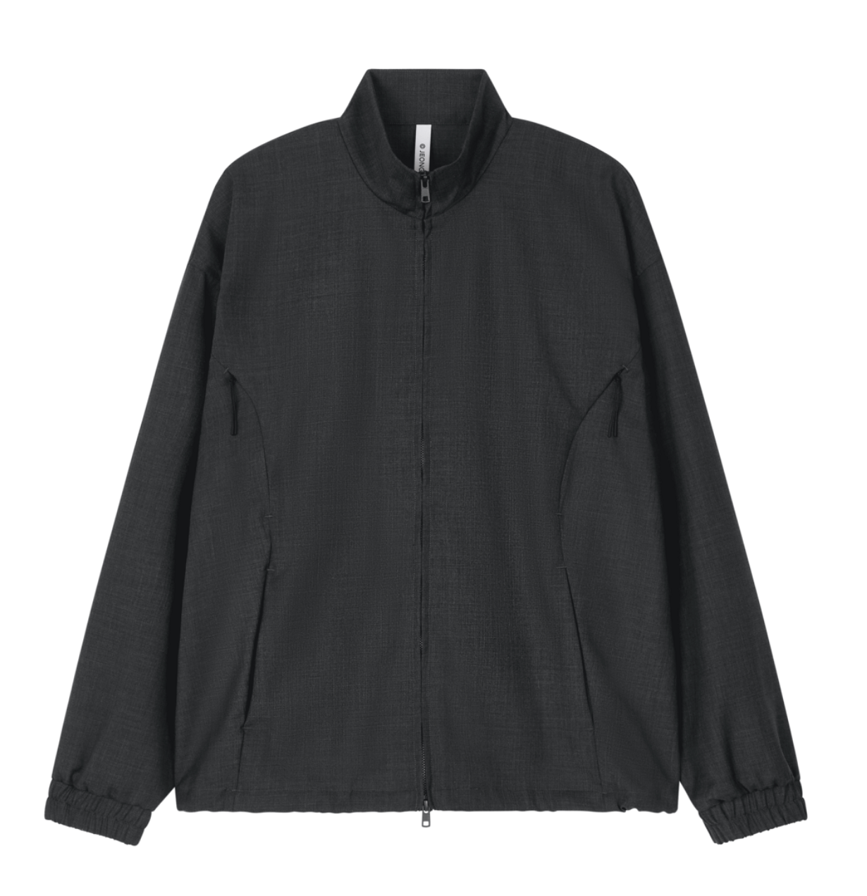 Super Fine Wool Blouson (Dark Grey)