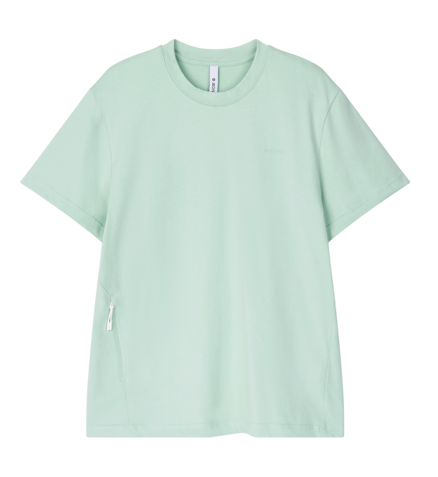 Side Pocket Tee, Mint