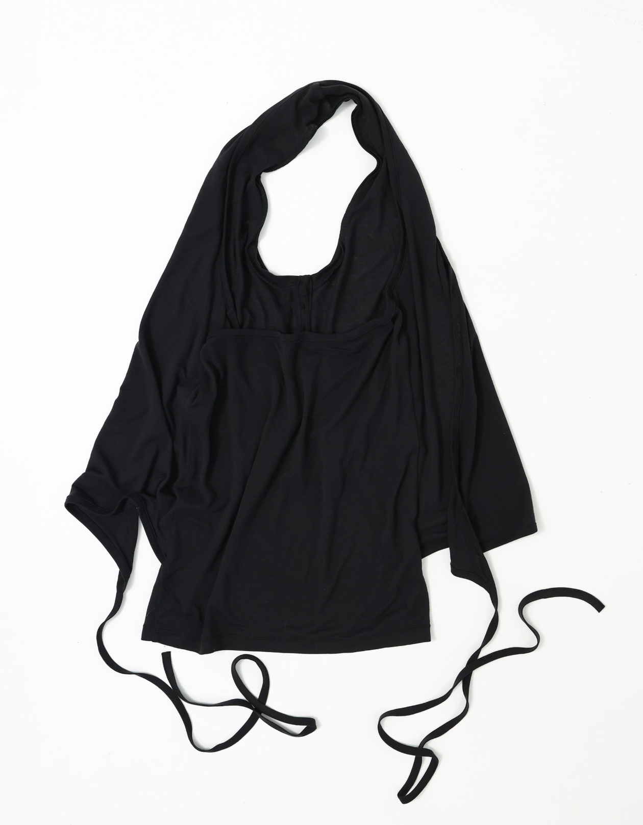 Halter wrap sleeveless	black