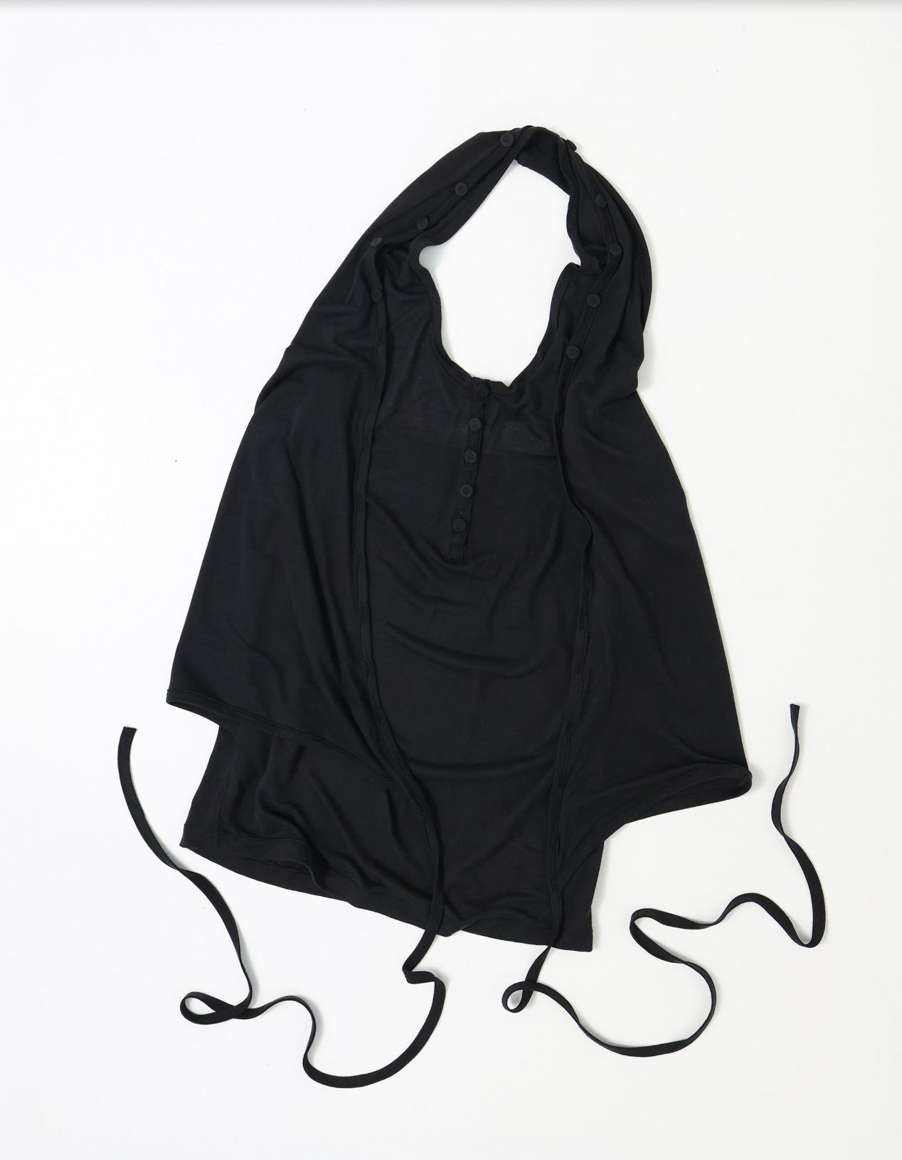 Halter wrap sleeveless	black