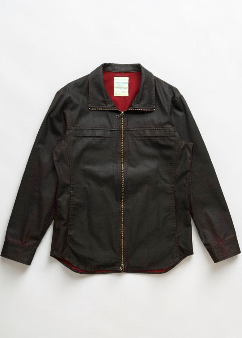 Nicole Club For Men Coated Slim Jacket (Black/Red)
