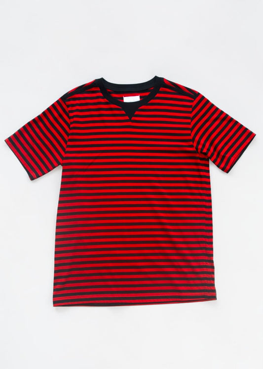Takahiromiyashita TheSoloist. Red Border Tee