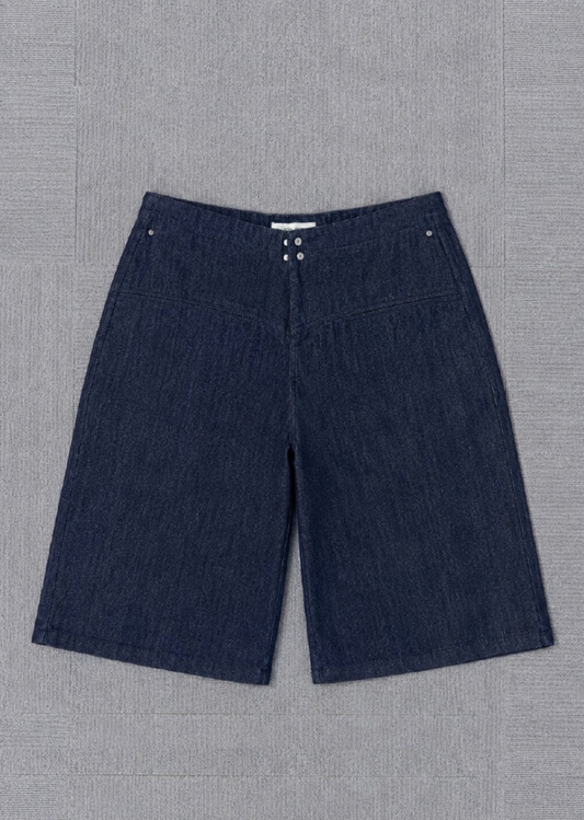 1ds Bias-Pocket Shorts (Indigo)
