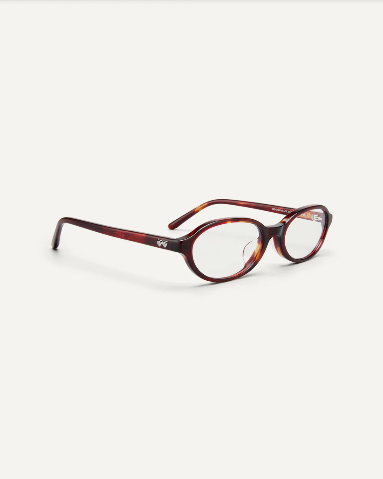 Bigger Baby Red Tortoise & Clear Lens