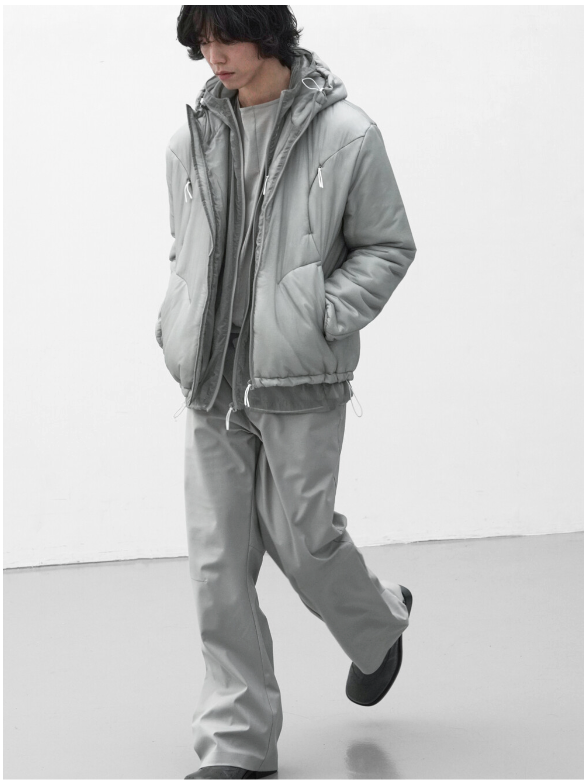 RIVER INSULATED JACKET (LIGHTGREY)