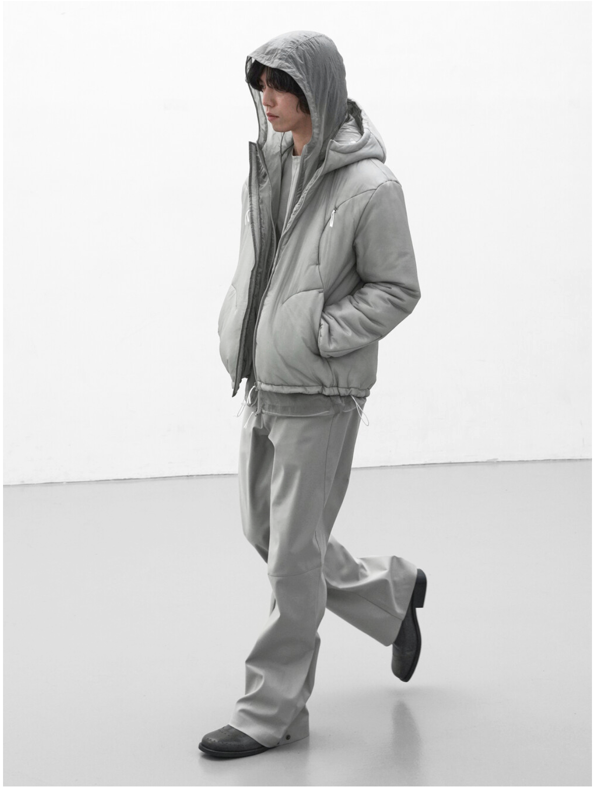 RIVER INSULATED JACKET (LIGHTGREY)