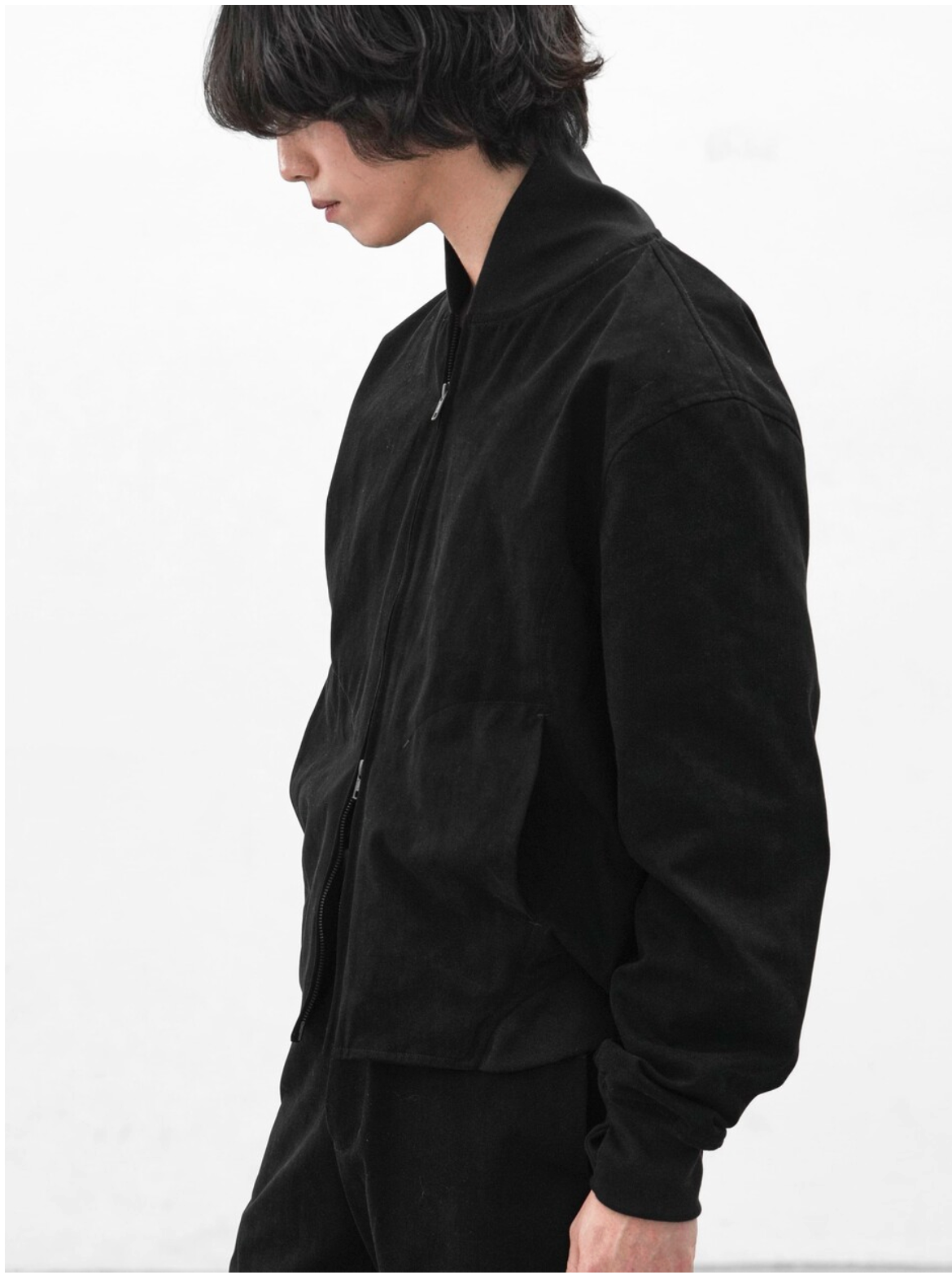 SOMA BOMBER JACKET (BLACK)