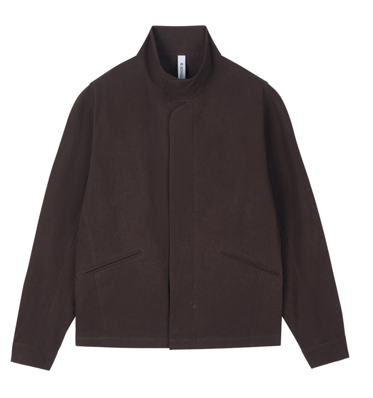 LAB WORK JACKET CANVAS (BROWN)