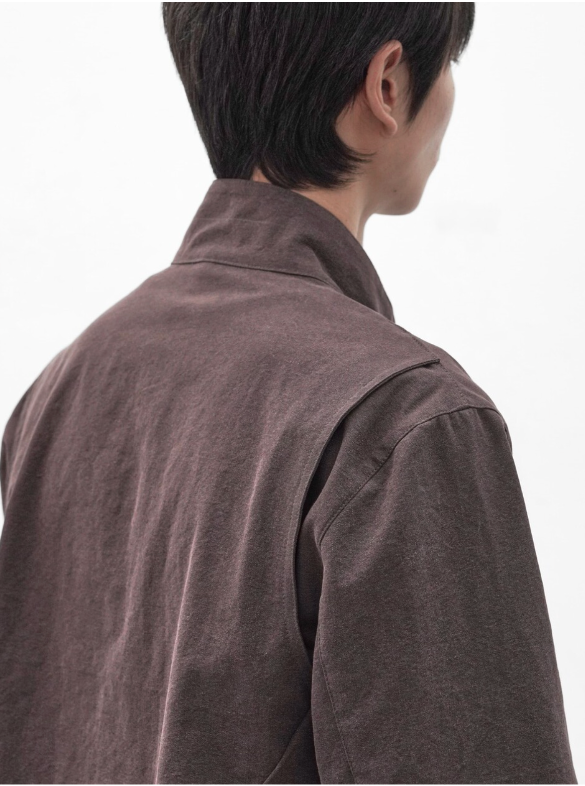 LAB WORK JACKET CANVAS (BROWN)