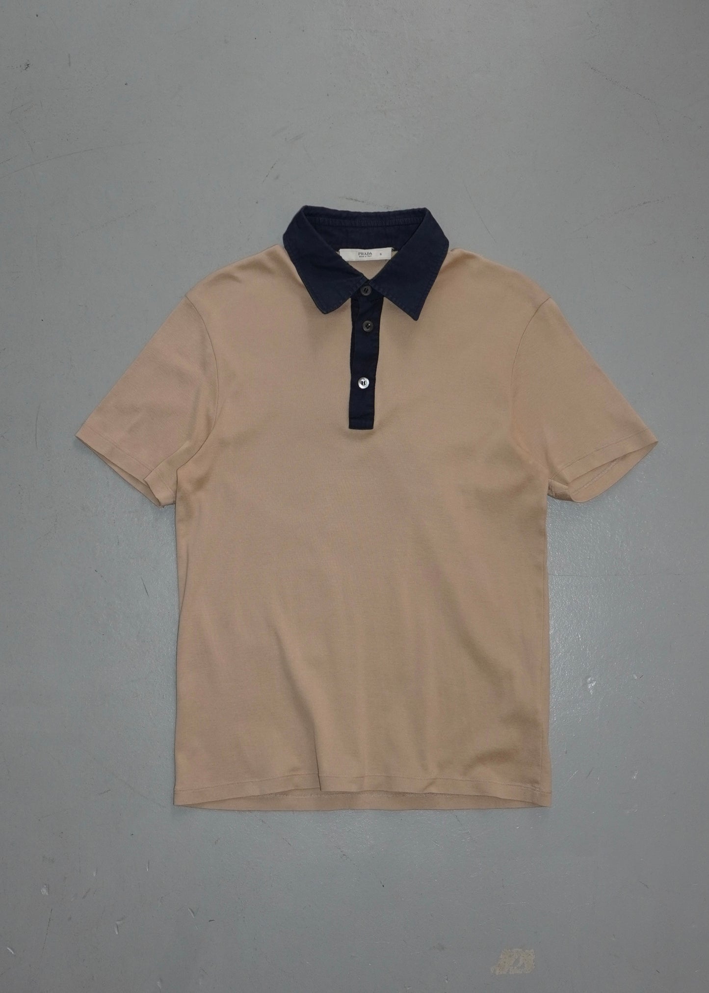 Prada Polo Shirt (Beige)