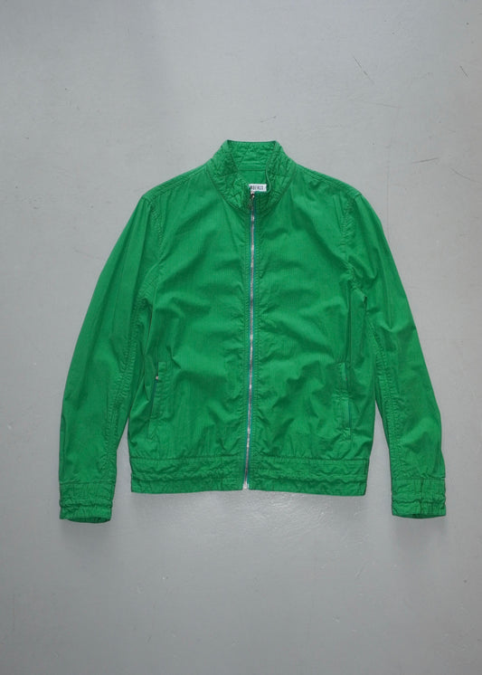 Dirk Bikkembergs Object Dye Zipper Blouson (Green)