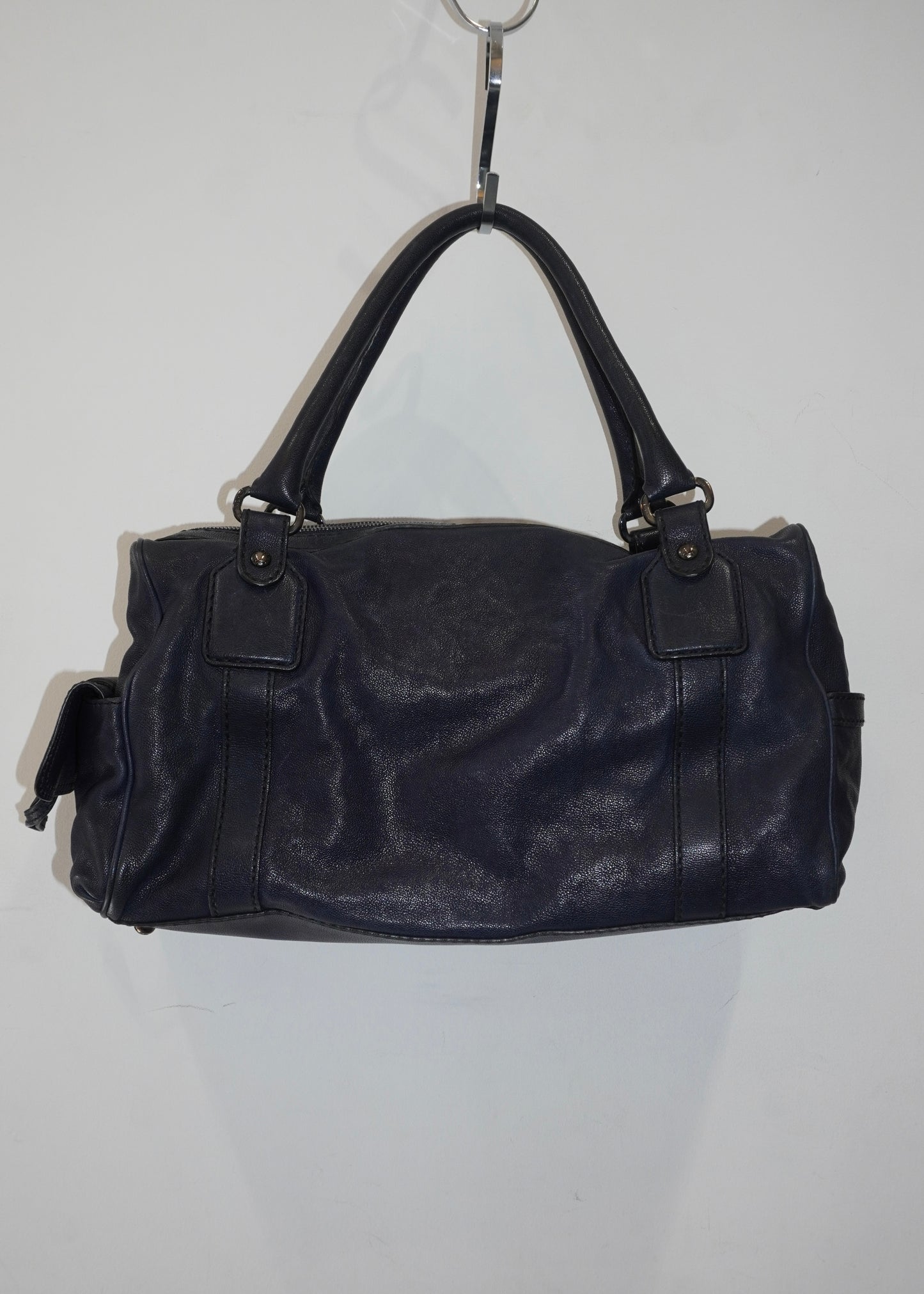 Tod's Duffle Handbag Navy