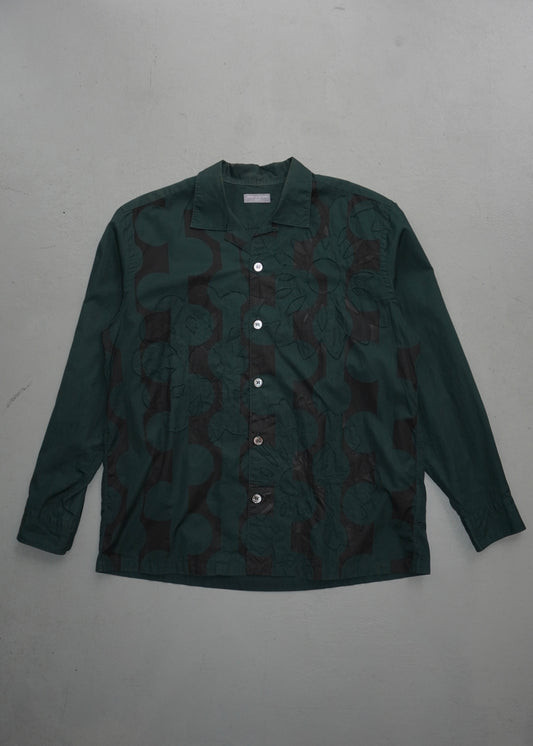 Comme des Garçons Homme AD2001 Flower Long Sleeve Shirt