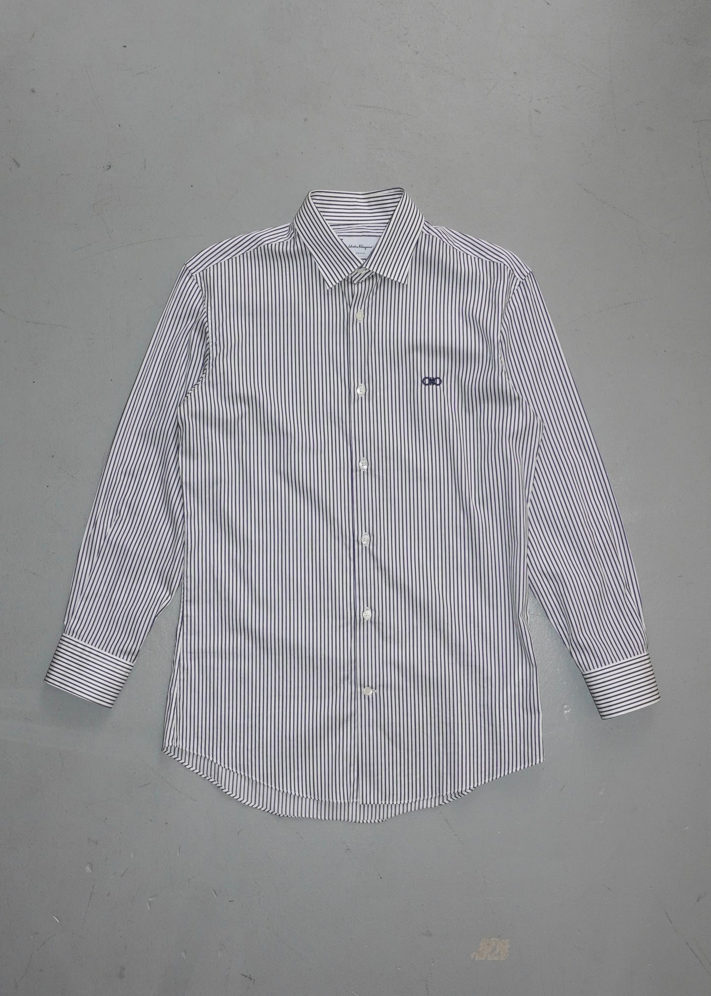 Salvatore Ferragamo Pinstripe Shirt (Velvetknife)