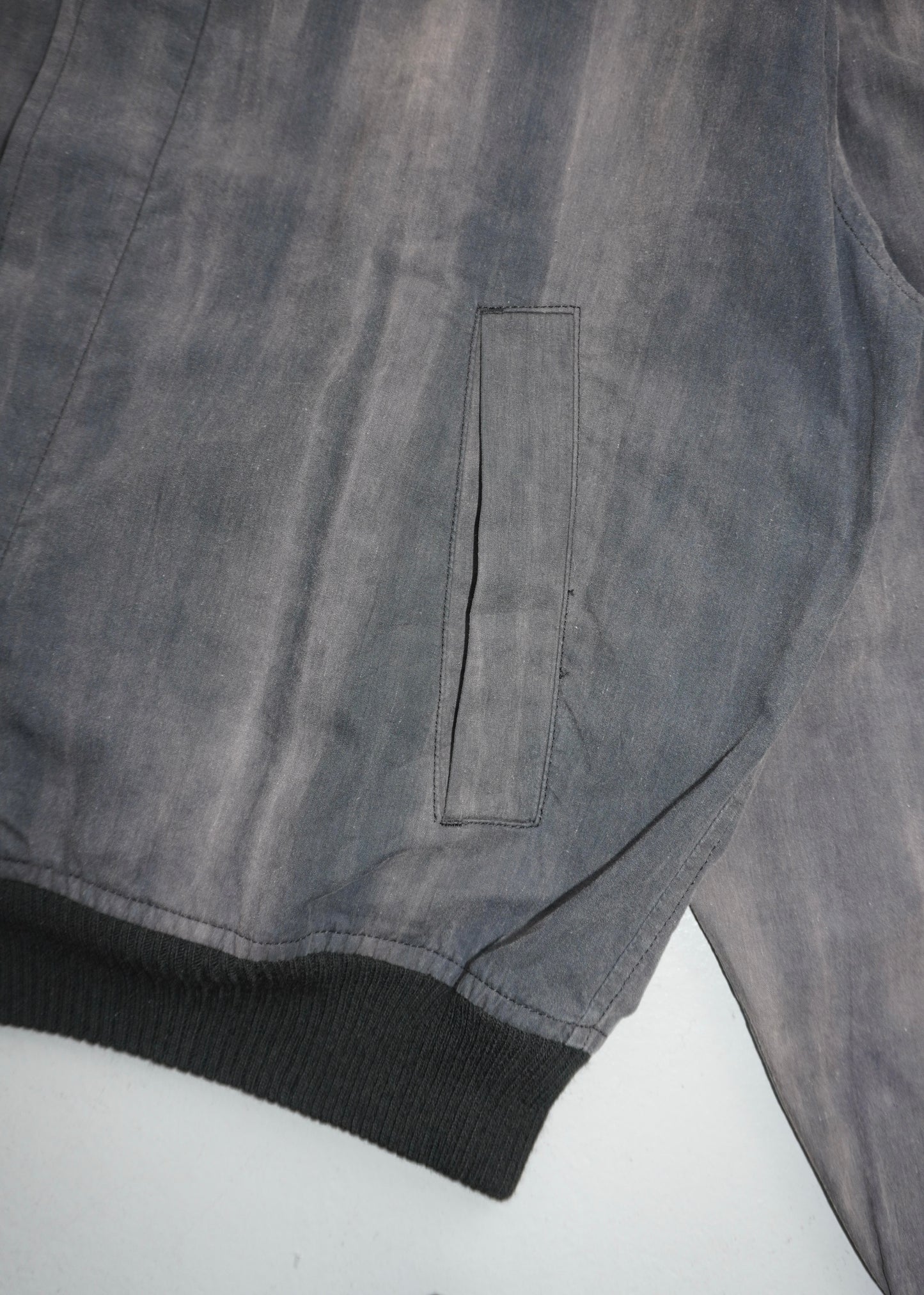 Comme des Garçons Homme 1980s Patterned Faded Bomber