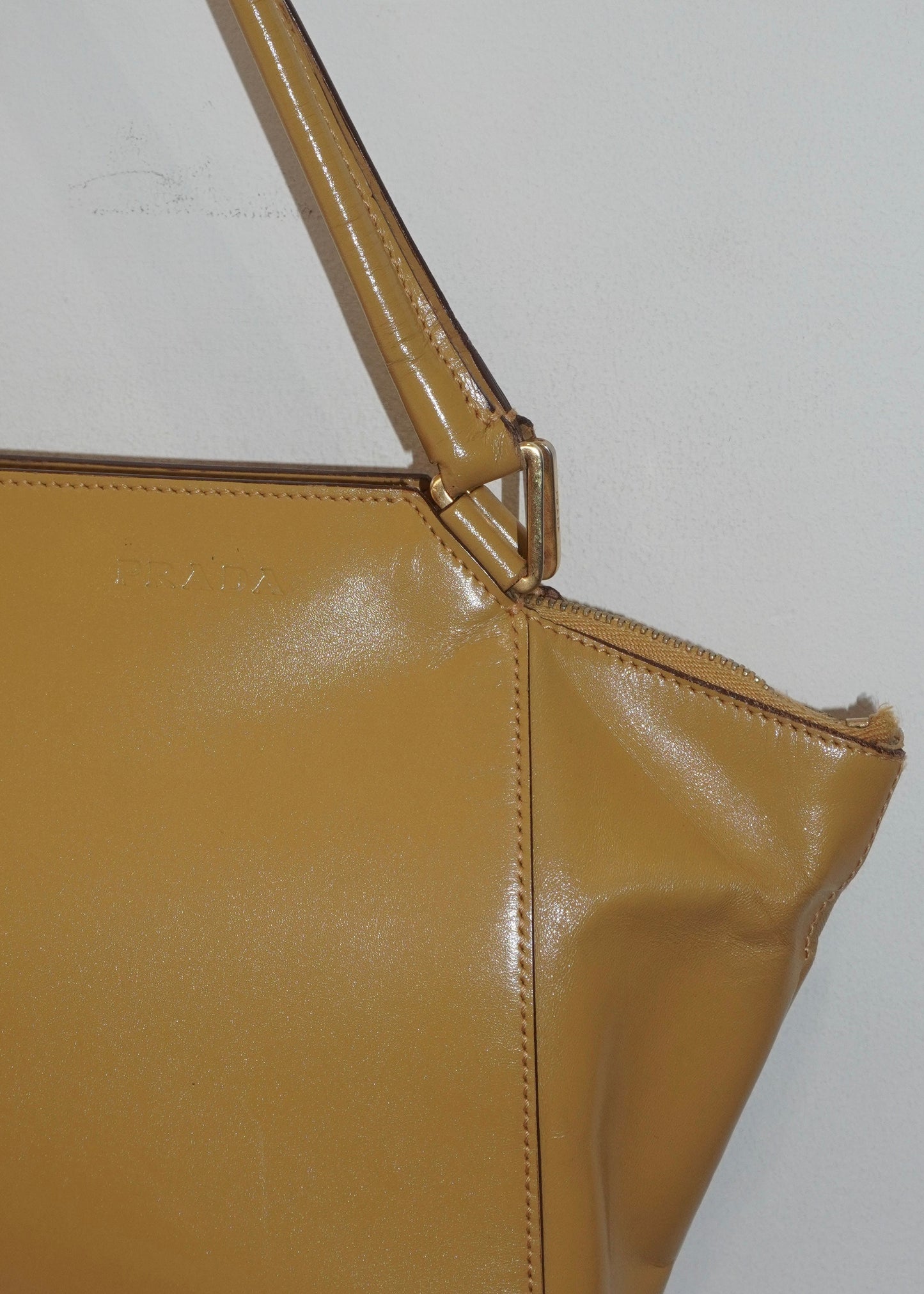 Prada 02AW Leather Shoulder Bag