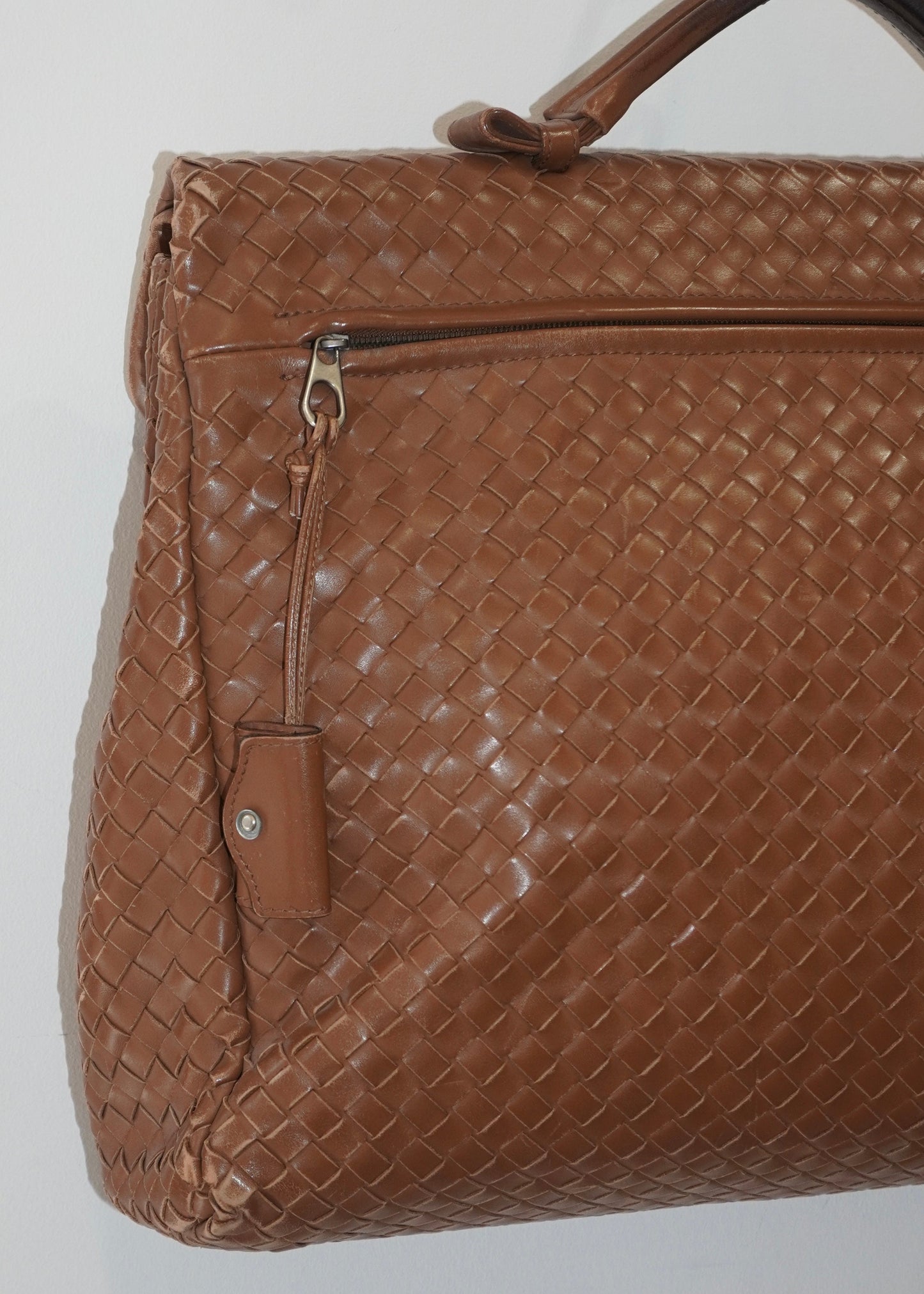 Bottega Veneta Intrecciato Leather Office Bag