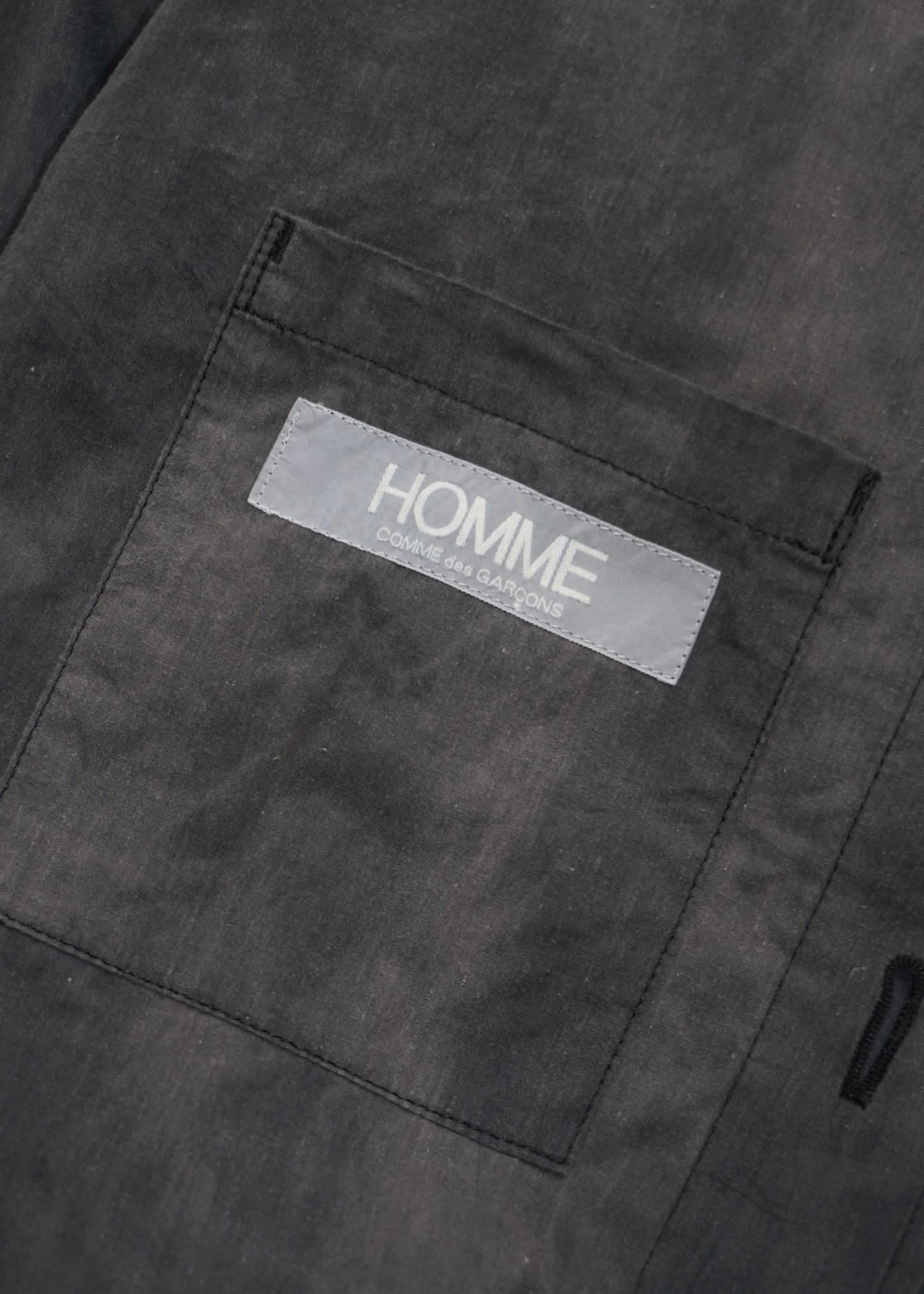 Comme des Garçons Homme 1980s Patterned Faded Bomber