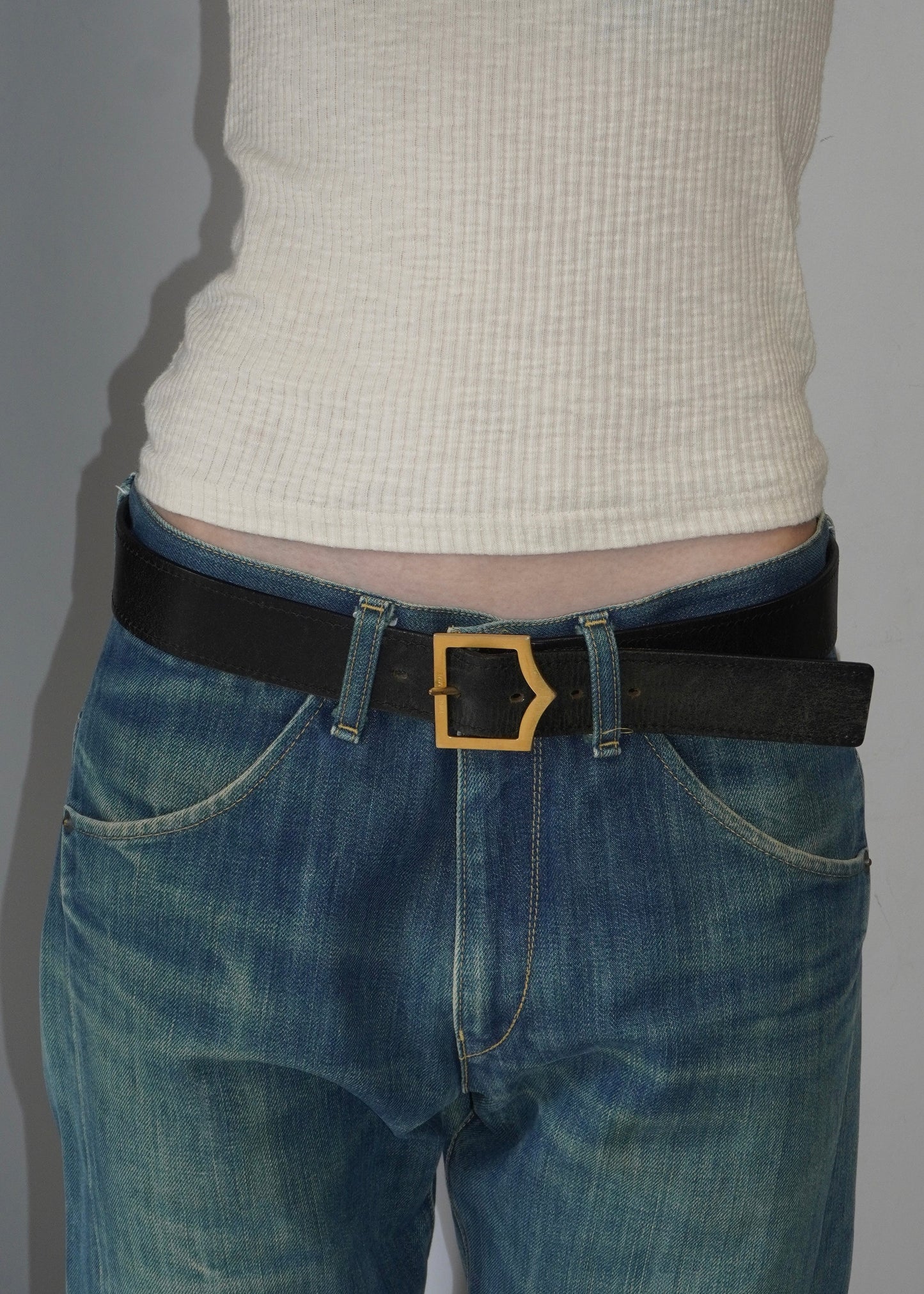 Dior Homme "D" Buckle Belt