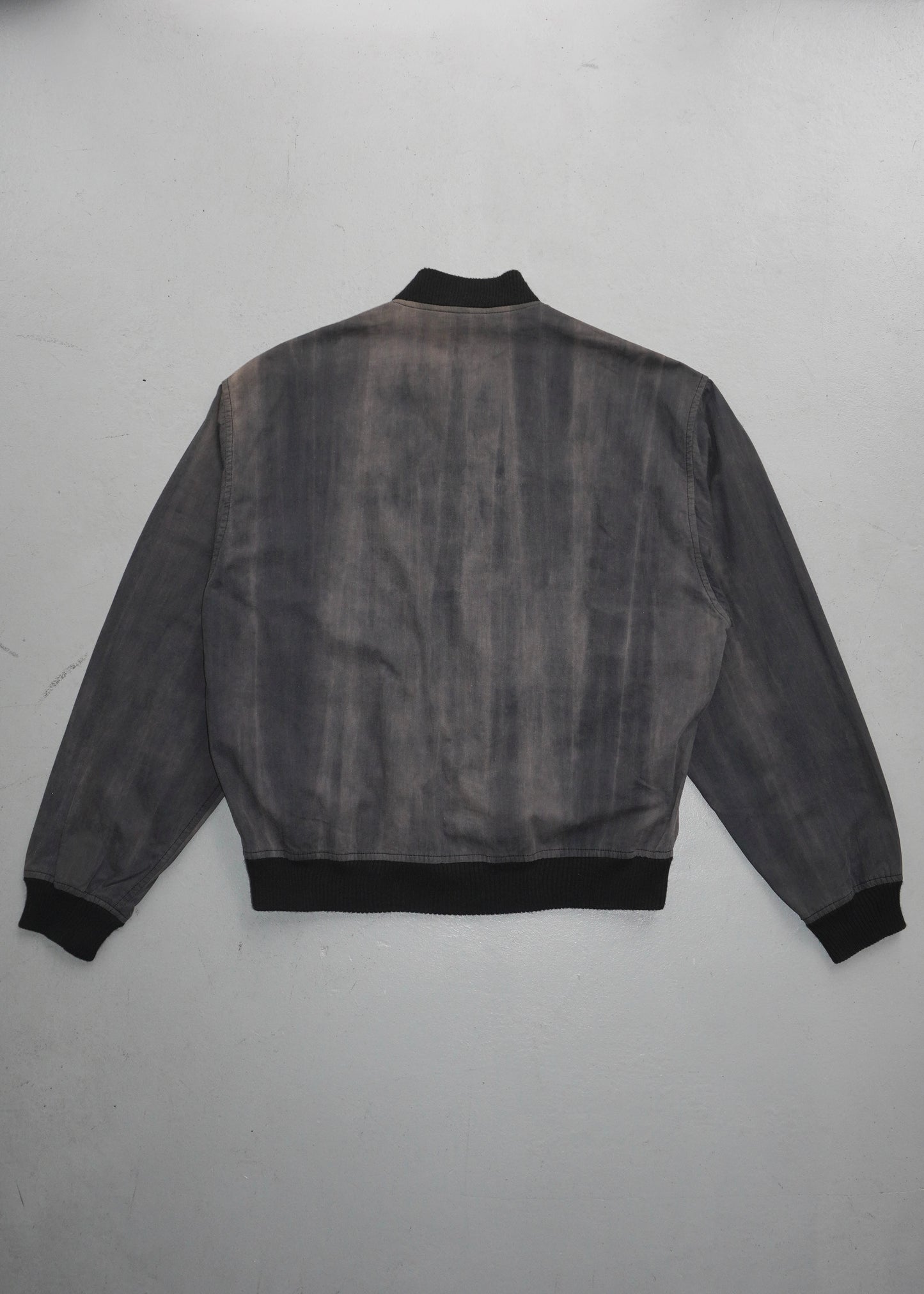 Comme des Garçons Homme 1980s Patterned Faded Bomber