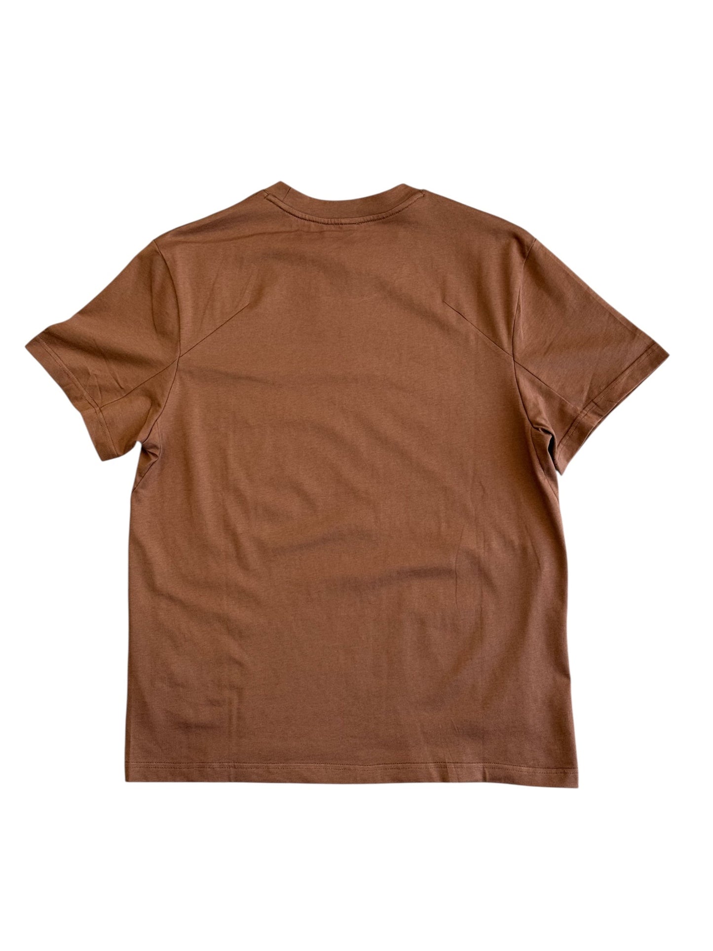 Side Pocket Tee Brown