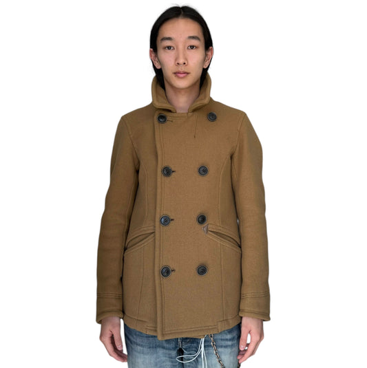 nonnative Beige Double-Breasted Balmacaan Coat