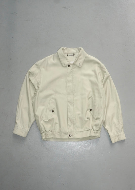 Burberry 90s Harrington Jacket (Beige)