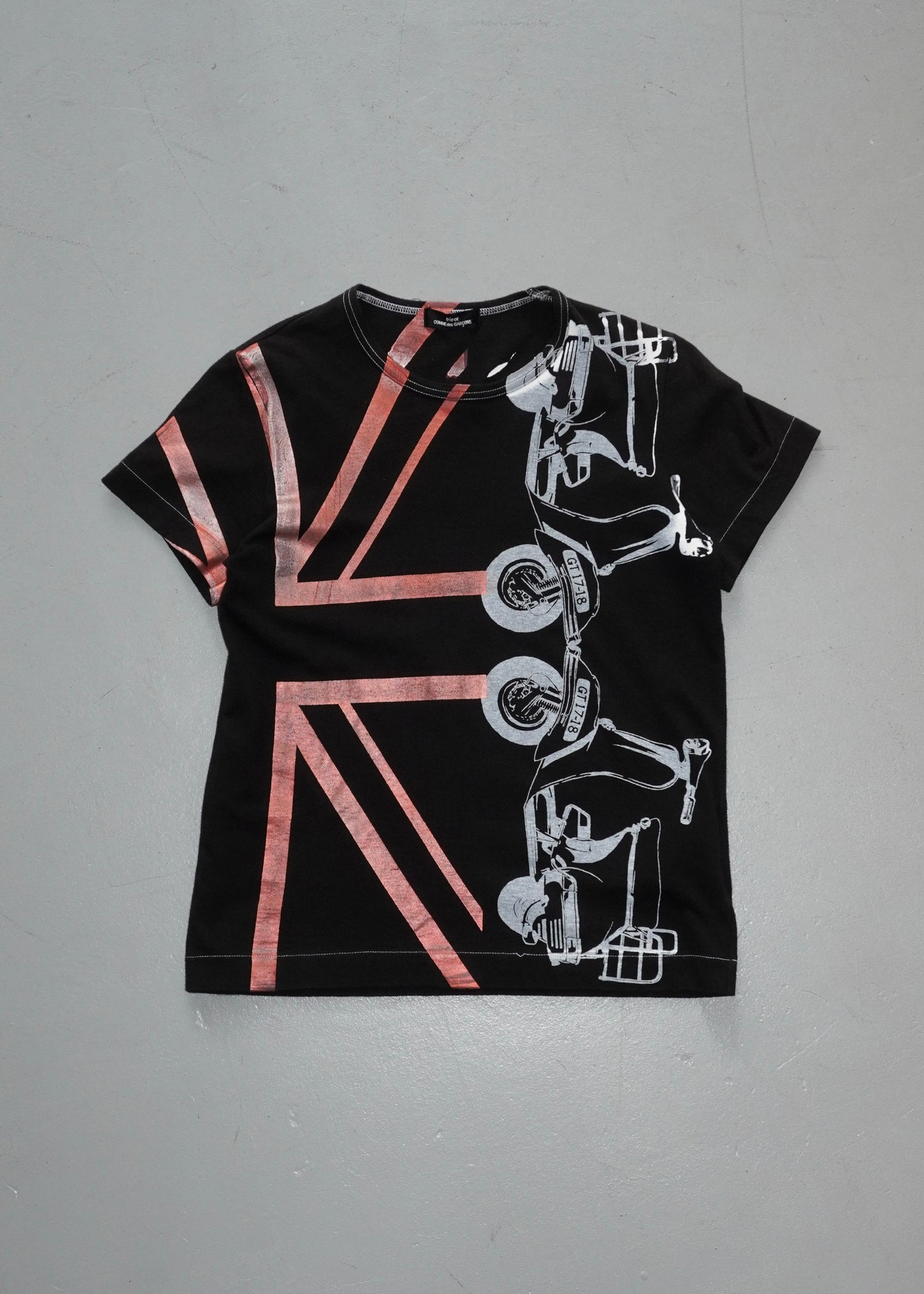 tricot Comme des Garcons Union Jack Tee