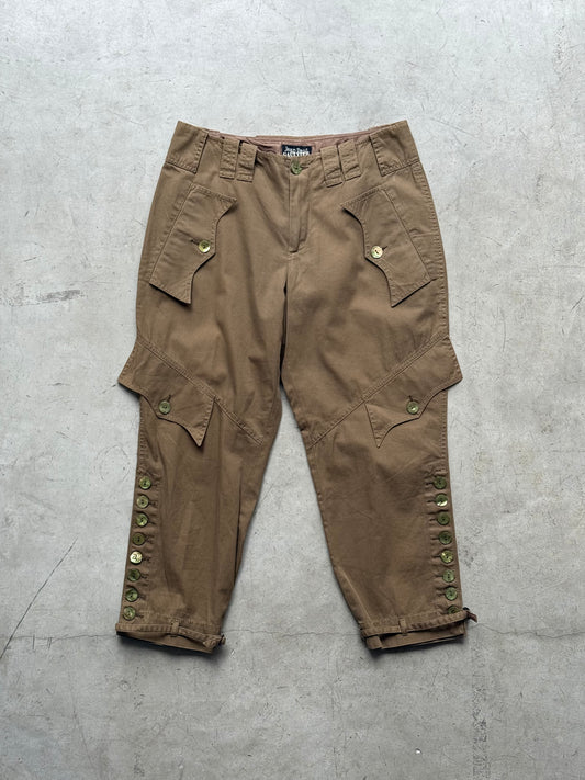 Jean Paul Gaultier Spring 1994 Khaki Capri (velvetknife)
